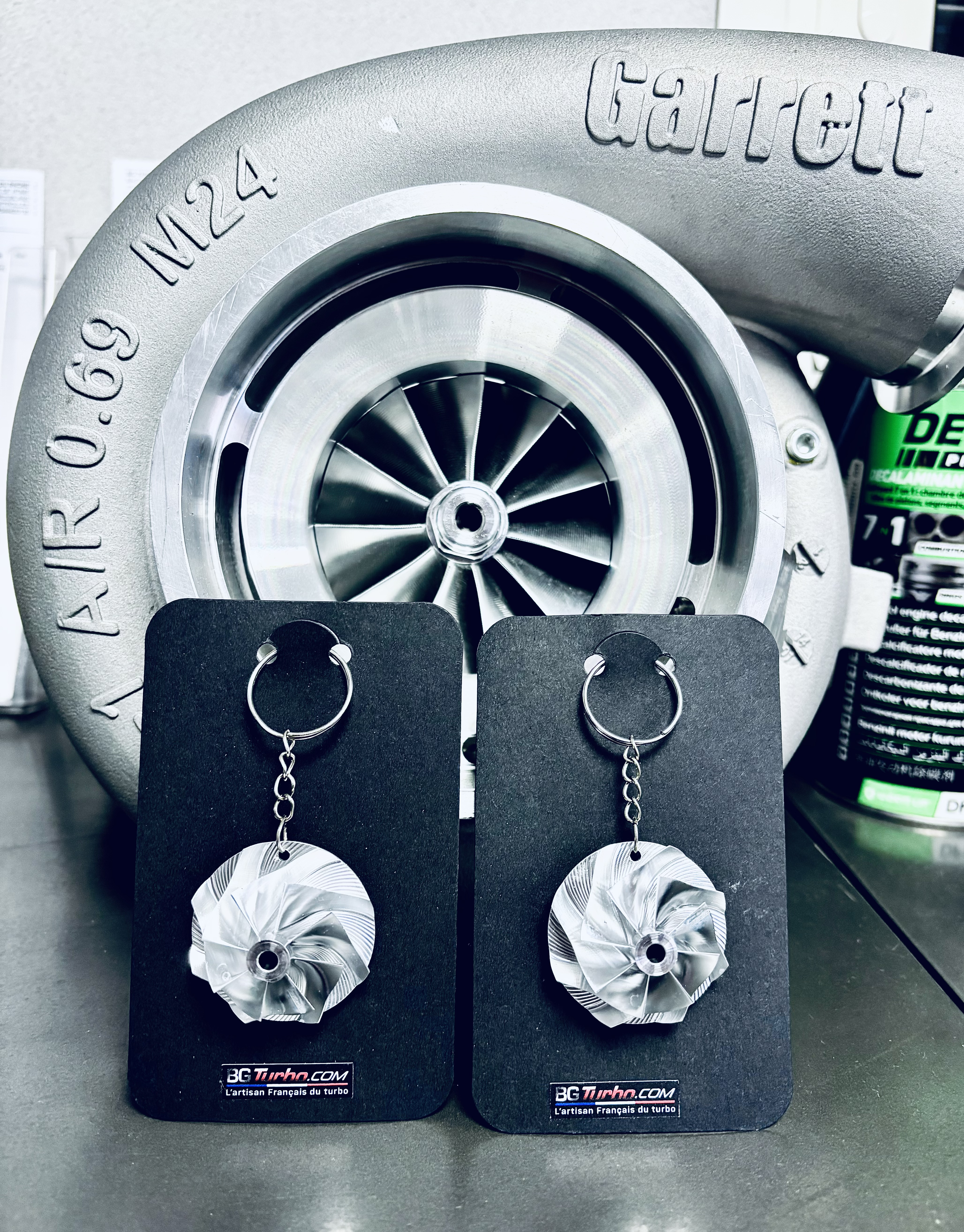 Porte-clés roue forgée MFS Performance _ Édition BG Turbo
